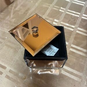 Elegant Glass Box with Lid
